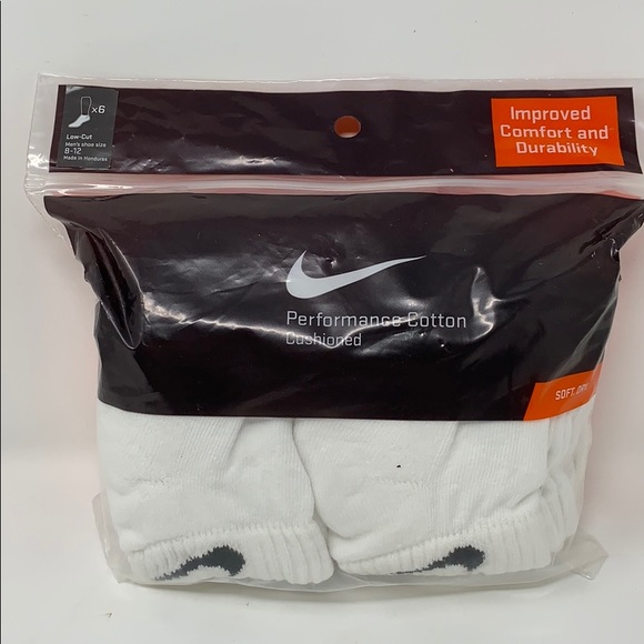Nike Other - NIKE Men’s White Low-Cut Sock 6pair